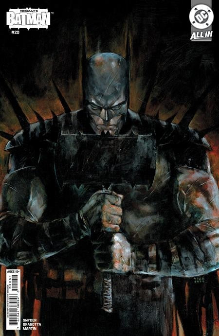 ABSOLUTE BATMAN #20 - MARTIN SIMMONDS TRADE VARIANT RATIO 1:25 - PREORDER 05/13