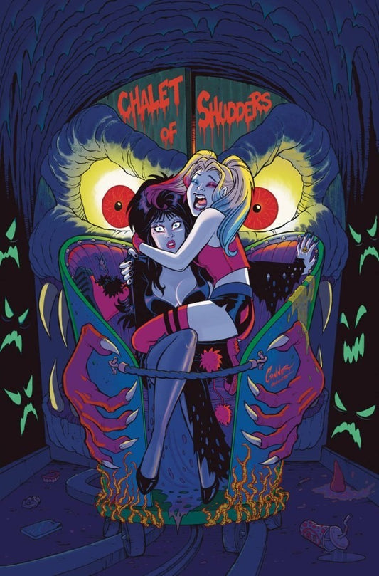 HARLEY QUINN X ELVIRA #1 - AMAND COVER R RATIO 1:20
