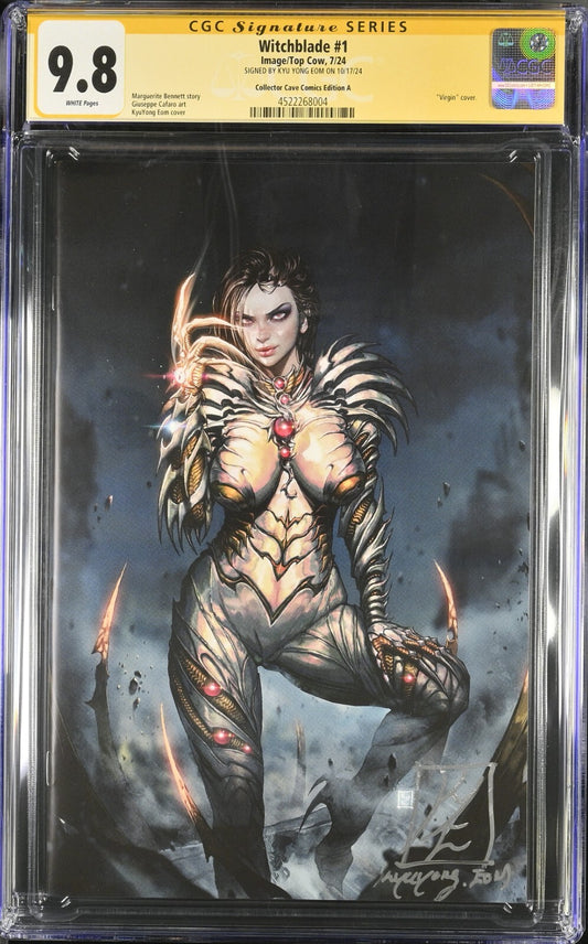 WITCHBLADE #1 - KYUYONG EOM VIRGIN VARIANT EXCLUSIVE SIGNED CGC 9.8
