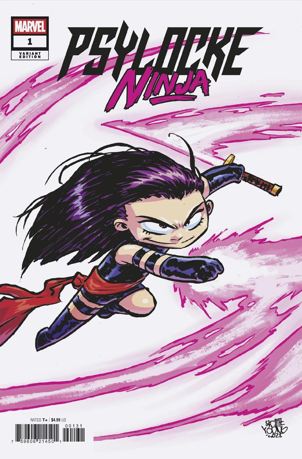 PSYLOCKE: NINJA #1 - SKOTTIE YOUNG COVER F TRADE VARIANT