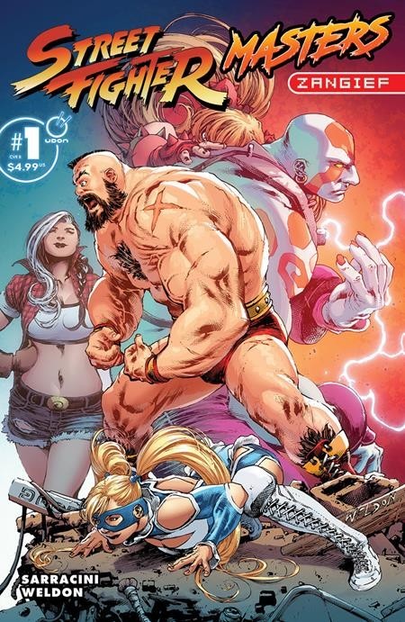 STREET FIGHTER MASTERS ZANGIEF #1 - MATTHEW WELDON COVER B