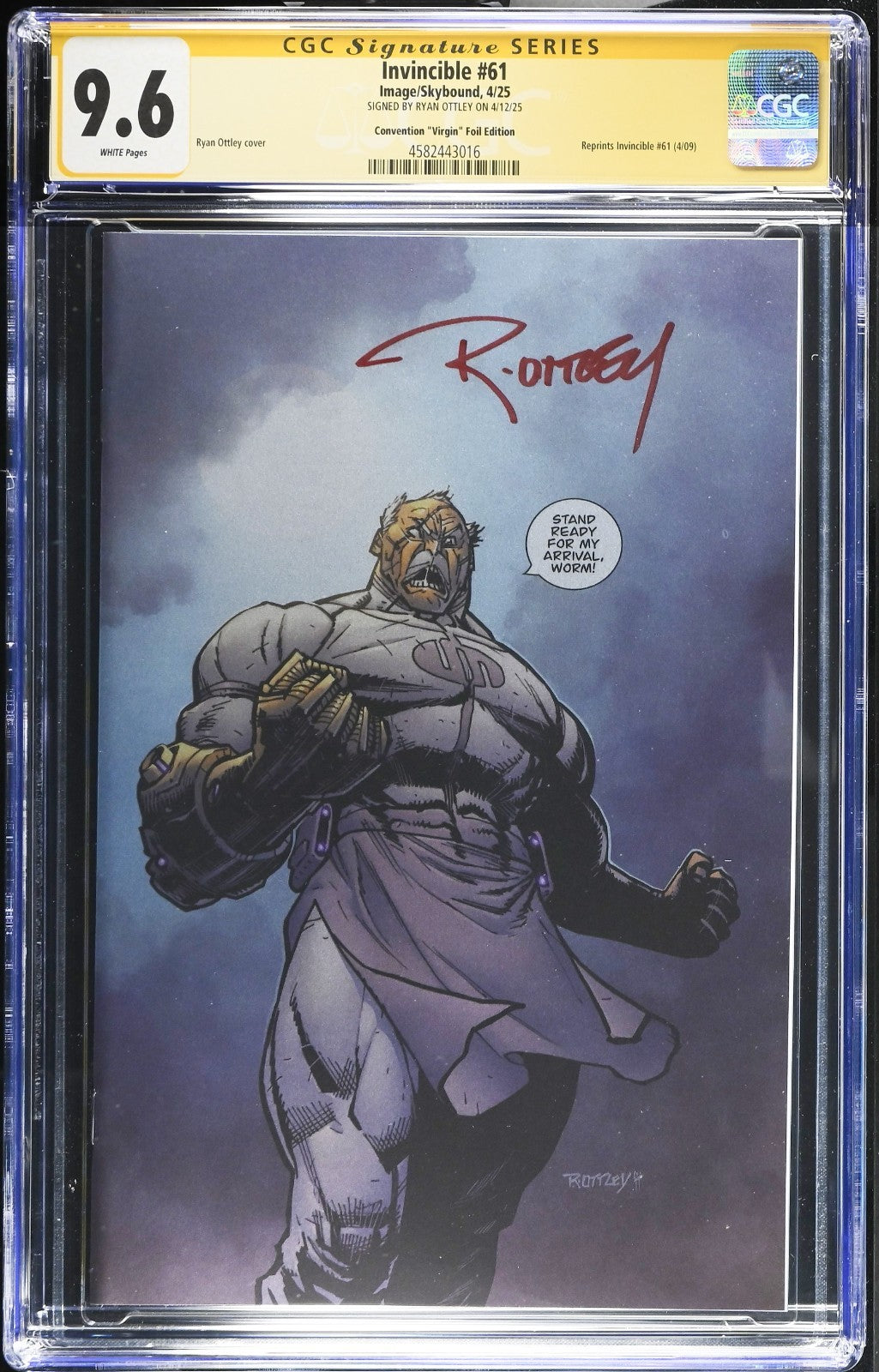 We Live #1 サイン・スケッチ入り CGC 9.8 アメコミリーフ CGC - SIGNED GRADED BOOKS – Knight of Comics, LLC