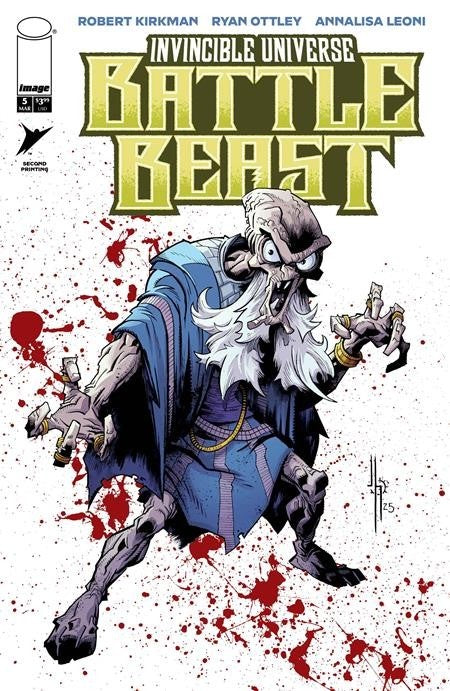 INVINCIBLE UNIVERSE BATTLE BEAST #5 2ND PRINTING - COVER A