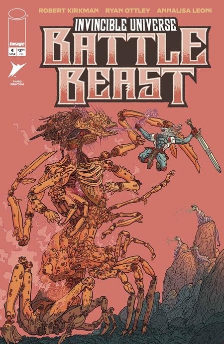 INVINCIBLE UNIVERSE BATTLE BEAST #4 3RD PRINTING - COVER A