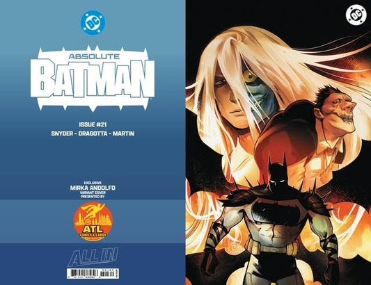 Absolute Batman #21 | Mirka Andolfo Exclusive | Virgin Variant