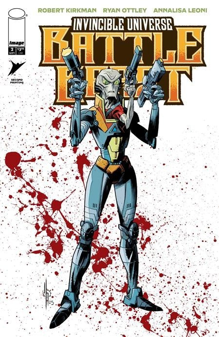 INVINCIBLE UNIVERSE BATTLE BEAST #2 2ND PTG CVR A JASON HOWARD