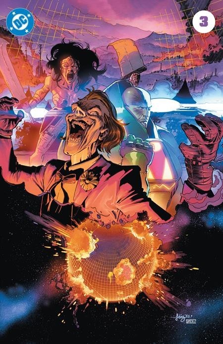 DC K.O. #3 - JAVIER FERNANDEZ COVER A ACETATE VARIANT