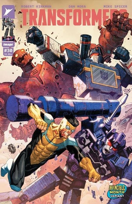 TRANSFORMERS #30 - JOSH CASSARA COVER F INVINCIBLE TEAM UP VARIANT