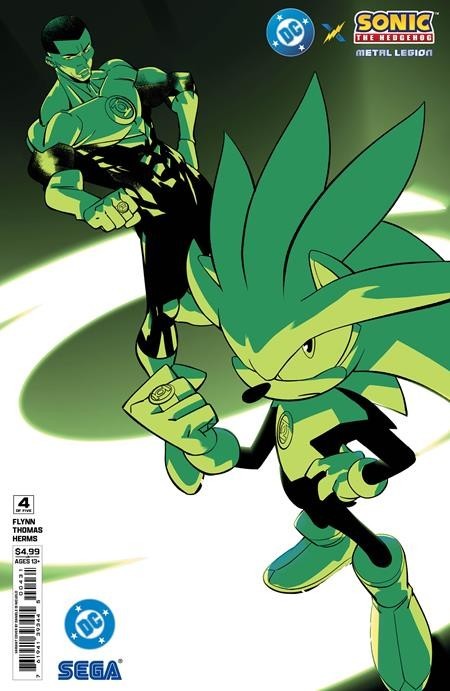 DC X SONIC THE HEDGEHOG METAL LEGION #4 - DANIELE DI NICUOLO COVER C