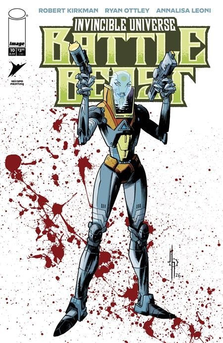 INVINCIBLE UNIVERSE BATTLE BEAST #10 2ND PRINT