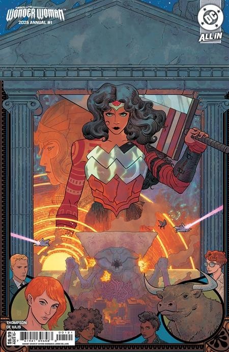 ABSOLUTE WONDER WOMAN ANNUAL #1 - HAYDEN SHERMAN COVER B