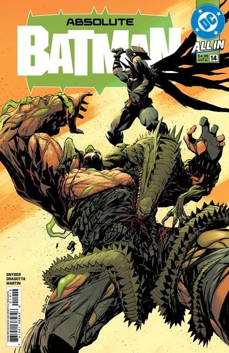 ABSOLUTE BATMAN #14 SECOND PRINTING - NICK DRAGOTTA COVER A