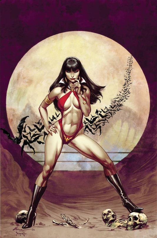 VAMPIRELLA HALLOWEEN HORROR #1 - ALDRIN BUZZ AW VIRGIN VARIANT RATIO 1:15