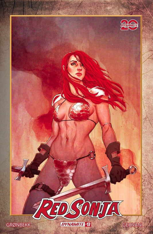 RED SONJA #17 - JENNY FRISON TRADE VARIANT EXCLUSIVE INCENTIVE 1:10 RATIO NM+
