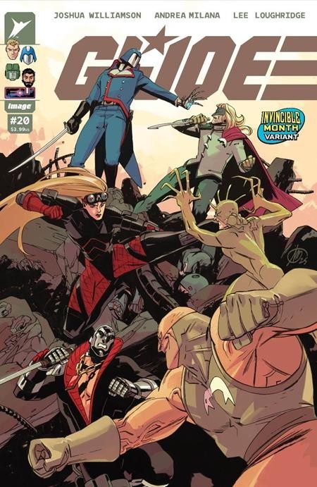 GI JOE #20 - TOM REILLY COVER F INVINCIBLE TEAM UP VARIANT