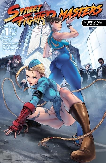STREET FIGHTER MASTERS CAMMY VS CHUN LI #1 -  DRAX GAL COVER A
