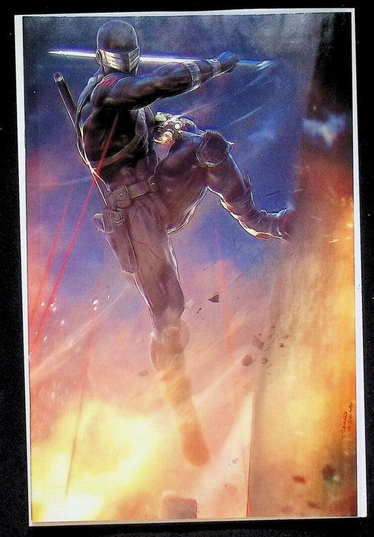 GI JOE REAL AMERICAN HERO #309 - TIAGO DA SILVA VIRGIN VARIANT COVER A NM+