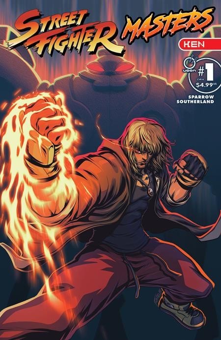 STREET FIGHTER MASTERS KEN #1 - ROYCE SOUTHERLAND COVER A