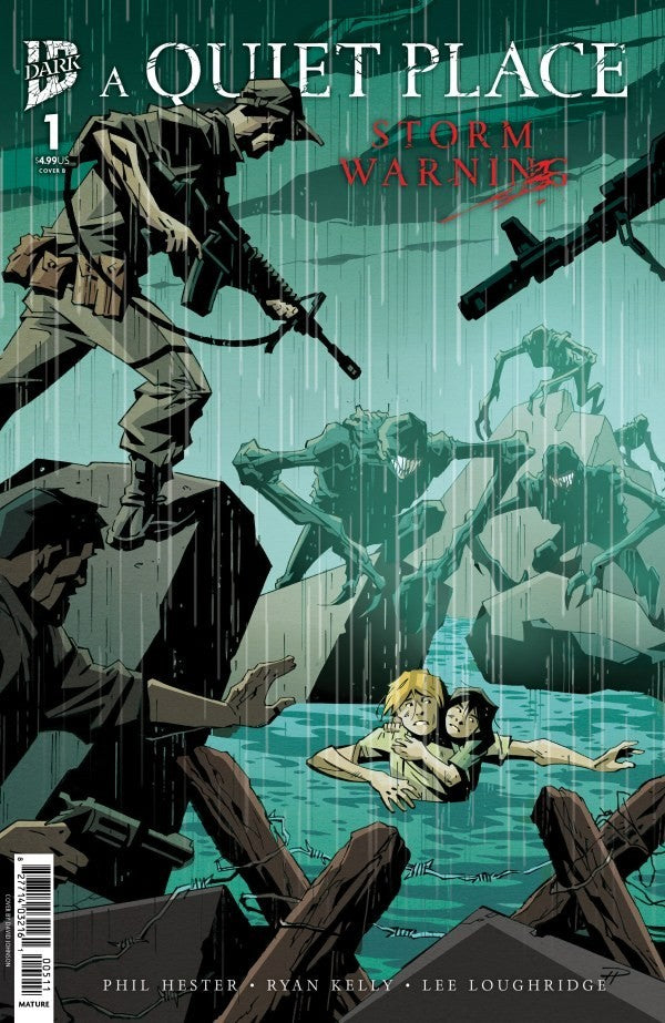 A QUIET PLACE: STORM WARNING #1 - PHIL HESTER COVER B VARIANT