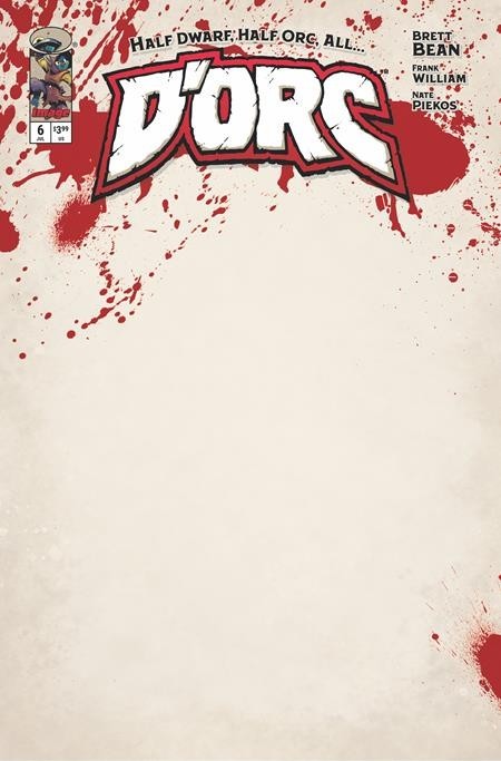DORC #6 - BLANK SKETCH COVER E VARIANT