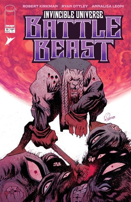 INVINCIBLE UNIVERSE BATTLE BEAST #11 - JAMES HARREN COVER D INC 1:25 VARIANT