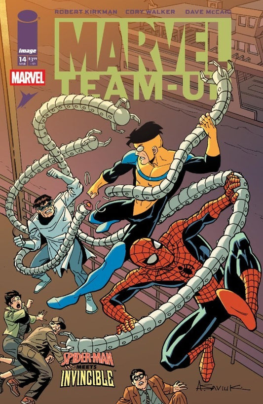 MARVEL TEAM-UP FACSIMILE EDITION #14 - ALEX SAVIUK COVER F VARIANT