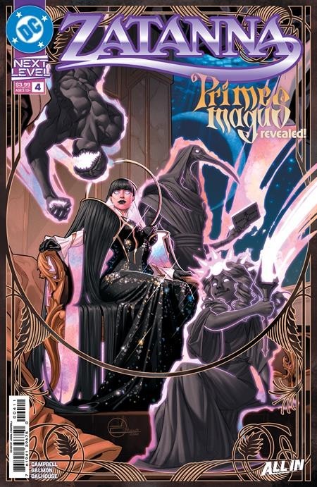 ZATANNA #4 - JAMAL CAMPBELL COVER A