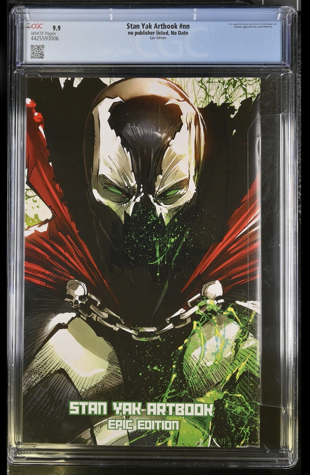 COSPLAY WARS PREVIEW - STAN YAK VIRGIN SPAWN EDITION LTD 50 +COA CGC 9.9