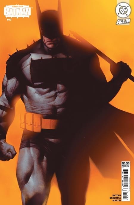 ABSOLUTE BATMAN #19 - BEN OLIVER COVER B TRADE VARIANT
