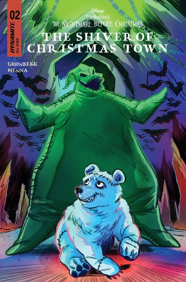 THE NIGHTMARE BEFORE CHRISTMAS: THE SHIVER OF CHRISTMAS TOWN #2 SOO LEE COVER B