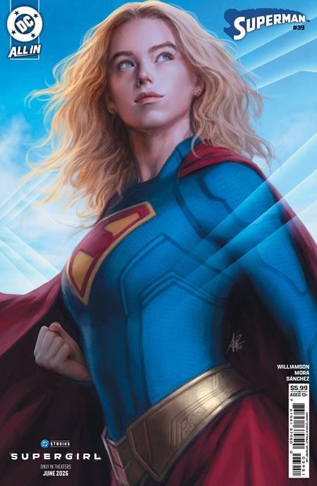SUPERMAN #39 - STANLEY ARTGERM LAU COVER E SUPERGIRL MOVIE