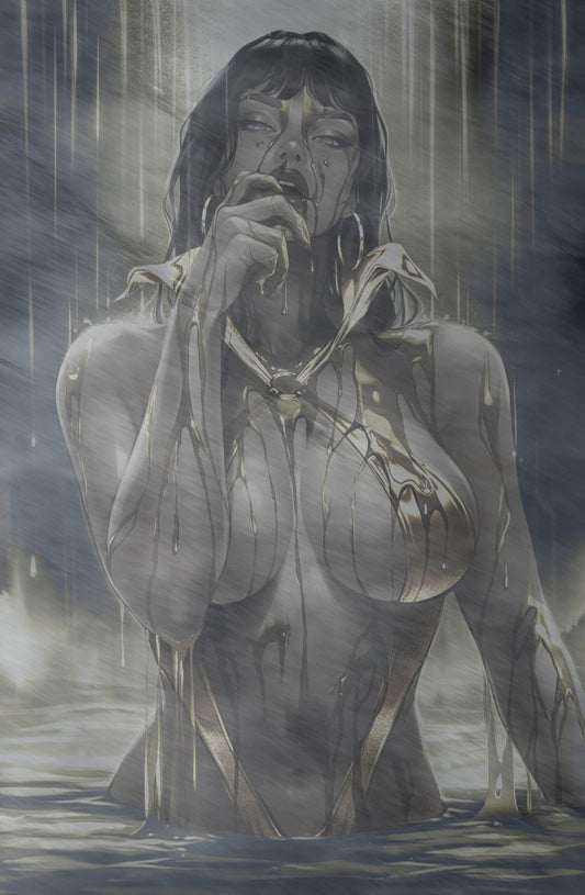 VAMPIRELLA #3 - KATYA SINYUKHINA WRAPAROUND COVER B METAL HEROESCON 2025 EXCLUSIVE LTD 20