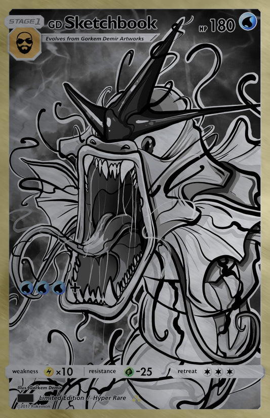 GORKEM DEMIR SKETCHBOOK - GYAMIZED COVER C METAL VARIANT NYCC 2025 EXCLUSIVE