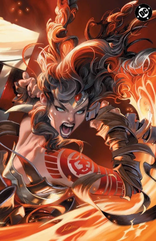 ABSOLUTE WONDER WOMAN #25 - ALEXANDER LOZANO COVER G WRAPAROUND FOIL VAR