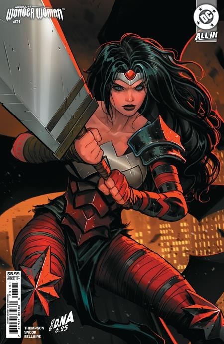 ABSOLUTE WONDER WOMAN #21 - DAVID NAKAYAMA COVER B