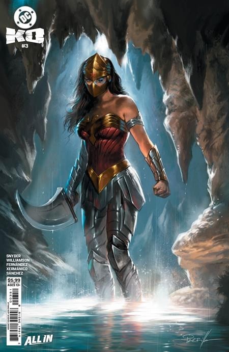 DC K.O. #3 - LUCIO PARRILLO COVER E VARIANT