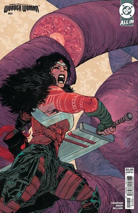 ABSOLUTE WONDER WOMAN #21 - GIUSEPPE CAMUNCOLI COVER D
