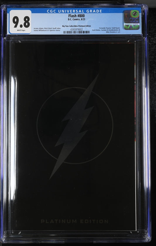 FLASH #800 - MIKE DEODATO FOIL VIRGIN COVER PLATINUM EDITION CGC 9.8