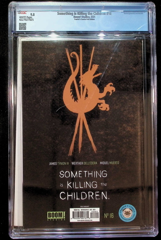 SOMETHING IS KILLING THE CHILDREN #16 -  JEEHYUNG LEE FOIL COVER CGC 9.8