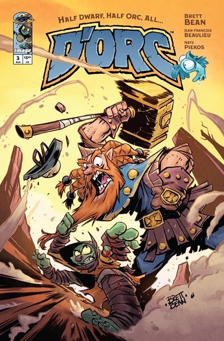 D'ORC #3 COVER - BRETT BEAN COVER A