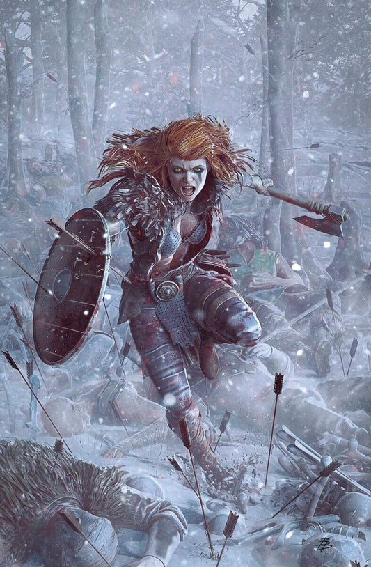 RED SONJA #17 - BARENDS VIRGIN VARIANT EXCLUSIVE INCENTIVE 1:15 RATIO NM+