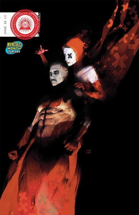 DEPARTMENT OF TRUTH #36 - MARTIN SIMMONDS COVER D INVINCIBLE TEAM UP VARIANT