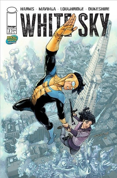 WHITE SKY #2 - JP MAVINGA COVER C INVINCIBLE TEAM UP VARIANT