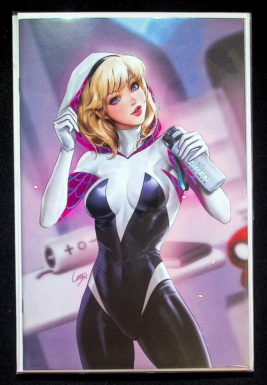 AMAZING SPIDER-MAN #32 - LEIRIX LI VIRGIN VARIANT MARVEL 2023 SPIDER-GWEN NM+