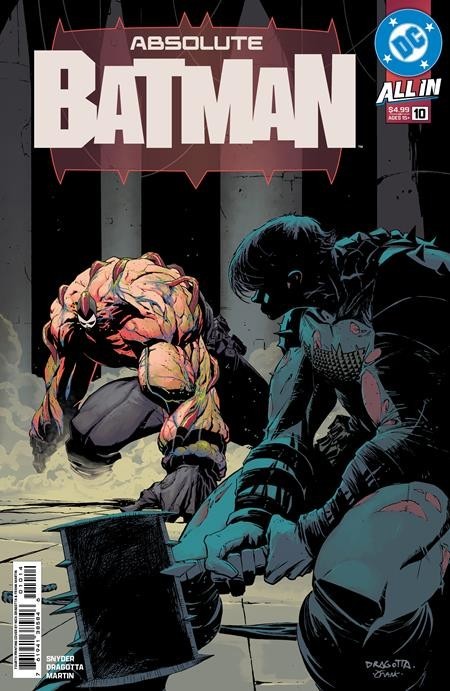 ABSOLUTE BATMAN #10 FOURTH PRINTING - NICK DRAKOTA COVER A