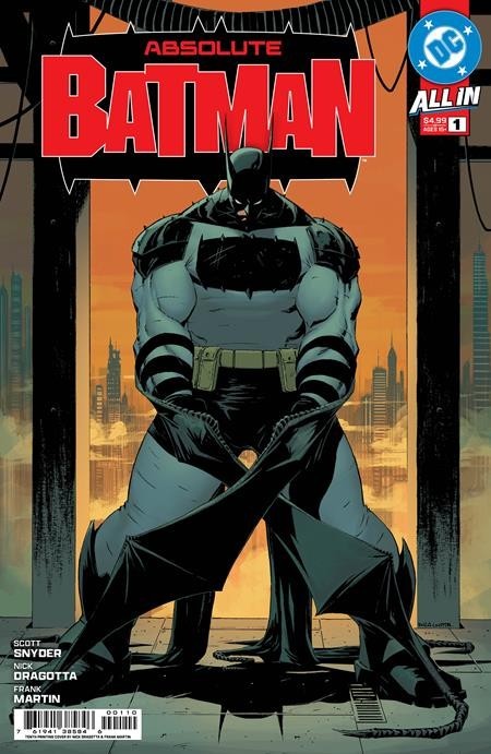 ABSOLUTE BATMAN #1 TENTH PRINTING - NICK DRAGOTTA COVER A