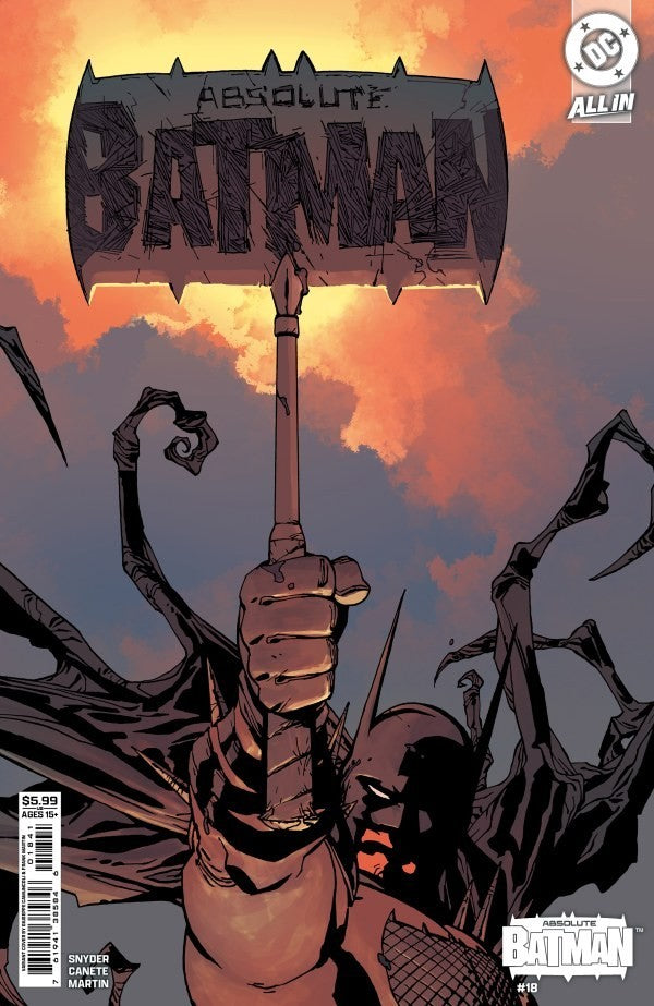 ABSOLUT BATMAN #18 - GIUSEPPE CAMUNCOLI COVER D VARIANT