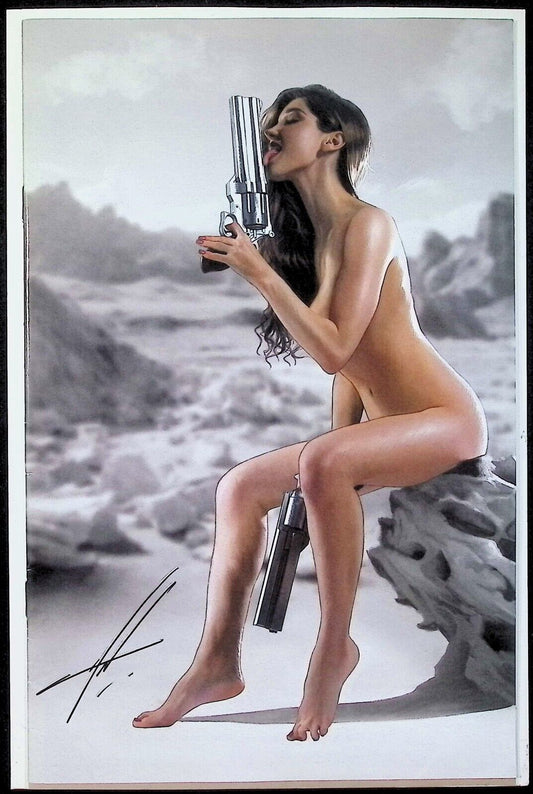 GUN HONEY COLLISION COURSE #2 - CARLHA COHAN VIRGIN VARIANT COVER B LTD 333