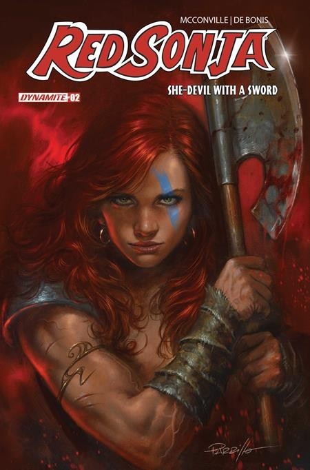 RED SONJA SHE DEVIL WITH A SWORD #2 - LUCIO PARRILLO COVER B VARIANT