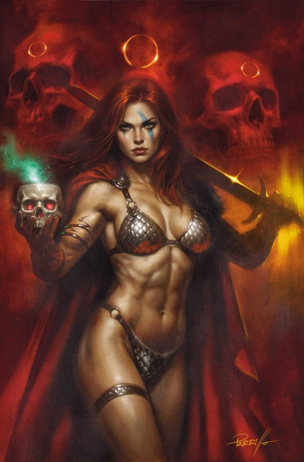 RED SONJA SHE DEVIL WITH A SWORD #2 - LUCIO PARRILLO COVER J INC 1:15 VIRGIN